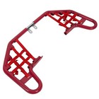 For Yamaha  Warrior 350 Yfm350x 1987-2004 Red Nerf Bars W  Nets Aluminum