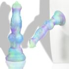 Beginner Silicone Fantasy Knot Dildo With Suction Cup Realistic Penis Butt Plug
