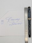 Conway Stewart No  388 Blue Celluloid Fountain Pen 14k Gold Nib Restored  