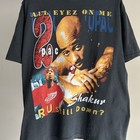 Vintage Reprint Tupac Rap Tee Shirt Bay Club I Wonder If Heaven Got A Ghetto Xl