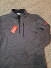 Eskimo Ice Fishing Gear Pullover 1 4 Zip Fleece Jacket Mens Size Large New
