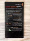 Blackmagic Davinci Resolve Studio Activation Card - New   Unopened