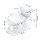 Toddler Training Toilet My Size Potty Summer Infant By Ingenuitys Flushing Sound