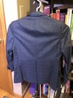 Vintage Men   s Custom 3 Piece Suit In Gray blue - Jacket  Vest  And Pants