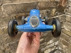 Cox Thimble Drome Champion Tether Car  Unrestored Vintage 1940   s Blue  12