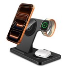 3in1 Magnetic Wireless Charger Dock Station For Apple Watch Air Pods Iphone 17e