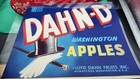 Mint Condition Vintage Washington State Fruit Crate Labels-independent dahn-d