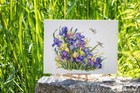 Merejka Counted Cross Stitch Kit Irises K-122a