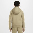 New Nike Fd3285-276 Neutral Olive Tech Fleece Full Zip Hooded Jacket Boys S