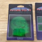 1993 Polaroid Future Vision Hologram Stickers  2  - Scull And Eyes - Sealed