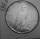 1935-p Peace Silver Dollar 90  Silver  1-free Shipping Usa-p351
