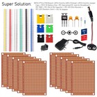 10 Pcs 5x7cm  2x3in  Diy Pcb Prototyping Perf Circuit Boards Breadboards Us