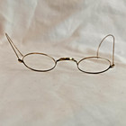 Antique A o  Co American Optical 10k Solid Gold Eyeglasses 38 Mm