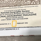 Spain In The Americas 1992 National Geographic Vintage Map Fx