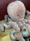 Jellycat London Really Big Odell Octopus 34    Plush Stuffed Animal Od10c Xl