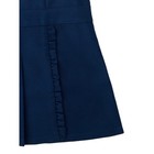 Girls Navy Blue Side Ruffle Jumper Dress  size 6x  Brand New W Tags