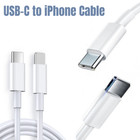 3 6pack Pd Fast Charger Usb-c To Iphone Cable 6ft 3ft For Apple 12 11 7 Xr Cord