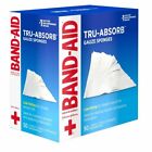 Band Aid Tru-absorb Gauze Large Sponges 4 Inch X 4 Inch First Aid 50 Each 6 Pack