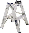 Werner T372 300-pound Duty Rating Aluminum Twin Stepladder 2-foot