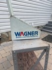 Vintage Wagner Brakes    Lighting Metal Automotive Shop Display Case With Bulbs 