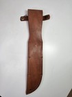 Leather Knife Sheath Brown Fixed Blade Hunting Bushcraft Belt Holster Case