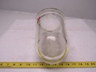 W w  Sly Mfg  Vintage Industrial Explosion Proof Pyrex Glass Light Globe