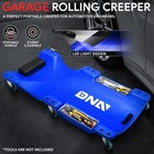 Low Profile 40  Rolling Garage Mechanic Repair Creeper W  6 Swivel Casters Blue
