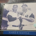 Roger Maris Mickey Mantle New York Yankees Baseball Photo Display Plaque