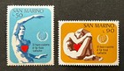 Travelstamps  San Marino Stamps Scott  787-788 - 1972 World Health Month Mnh Og