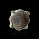 Indo Greek Gandhara Art Schist Stone Small Pot  4 Cm X 36 Gram 