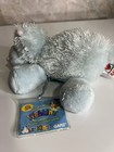 Ganz Webkinz Blue Fluffy Hippo Plush No Code Toy Stuffed Animal Play Safari