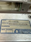 Omega 1503a Rotameter Flow Meter Set - Liquid Gpm   Gas Scfm Lot Of 2 Parts Only