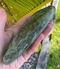 Stunning  491gms  Natural Nz Greenstone Pounamu Jade Pebble Paperweight display