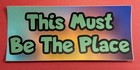 Talking Heads -  Naive Melody   This Must Be The Place - 7    Vinyl Sticker