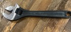 Stanley Proto 8  Adjustable Wrench 708 Made In Usa Chrome New Clik Stop Black