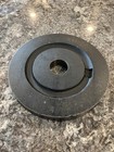 Vintage York Olympic Size Barbell Weight 25lb Plate Milled - Usa Made