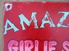 Vintage Carnival Sideshow  girlie Show  Sign