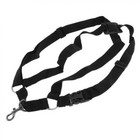 Black Adjustable Sax Harness Shoulder Strap For Alto   Tenor   Soprano Saxophone