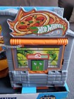 Hot Wheels Downtown Pizza Toss Playset City Track Builder Works Set - Brand New 