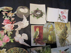 Anna Griffin Feather Sentiments   Embellishments   30 Well Wishes  Bird Stickers