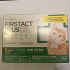 Tevrapet Firstact Plus For Cats Over 1 5lbs Flea And Tick Topical 6 Month  read