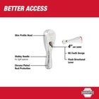Milwaukee Tool 48-22-9003 1 4 In  Drive 3 In  Ratchet
