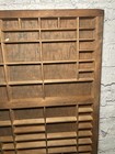 Antique Wooden Printers Drawer Tj70 Hamilton Letterpress Type Trinket Tray