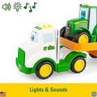 Lights   Sounds Farm Hauling Set - Toy Truck   Backhoe For Kids 18m 