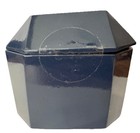 Threshold Studio Mcgee Navy Blue Lacquer Decorative Box 