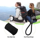 2 Pcs Paracord Handle universal Black Handle Compatible With Yeti rtic ozark    