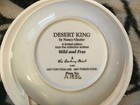 Danbury Mint Desert King Wild And Free Horse Porcelain Plate 23k Ltd Ed Nos