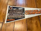 Nfl Chicago Bears Vintage 1986 Super Bowl Xx Champion Team Photo Pennant 30 