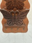Vintage Butterfly Wall Mounted Key And Mail Rack Combo Cottage Core Vgc