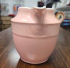 Vintage Hall China Medallion Pattern Pitcher  shape  244   old Rose 